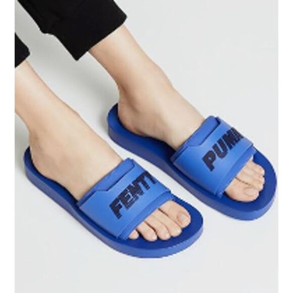PUMA Fenty x Surf Slide Evening Blue - Picture 1 of 9